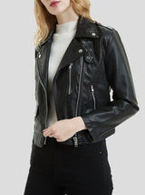 Women's Jackets Lapel Collar Button Motorcycle PU Short Leather Jacket - Coats & Jackets - INS | Online Fashion Free Shipping Clothing, Dresses, Tops, Shoes - 29/11/2021 - Coats & Jackets - color-black