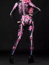 Women's Jumpsuit Halloween Skull Skeleton Print Jumpsuit - Jumpsuits & Rompers - INS | Online Fashion Free Shipping Clothing, Dresses, Tops, Shoes - 20-30 - 20/08/2021 - Bottom