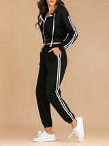 Women's Leisure Sportswear Suit - Sweatshirts - INS | Online Fashion Free Shipping Clothing, Dresses, Tops, Shoes - Loungewear - Sweatshirt -