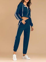 Women's Leisure Sportswear Suit - Sweatshirts - INS | Online Fashion Free Shipping Clothing, Dresses, Tops, Shoes - Loungewear - Sweatshirt -