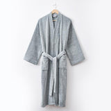 Women's Lightweight Sweater Fleece Wrap Robe - Robes - INS | Online Fashion Free Shipping Clothing, Dresses, Tops, Shoes - 03/03/2021 - 2XL - Color_Gray