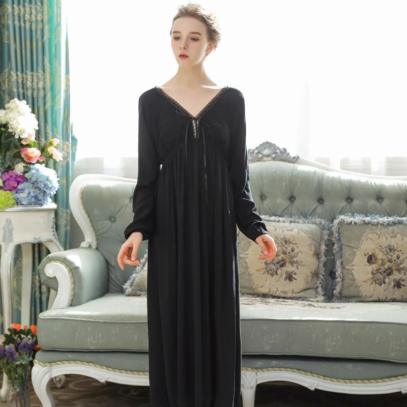 Women's Long Seersucker Robe - Robes - INS | Online Fashion Free Shipping Clothing, Dresses, Tops, Shoes - 03/03/2021 - Black - Blue