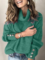 Women's Mock Turtleneck Sweater - INS | Online Fashion Free Shipping Clothing, Dresses, Tops, Shoes