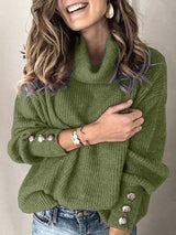 Women's Mock Turtleneck Sweater - INS | Online Fashion Free Shipping Clothing, Dresses, Tops, Shoes