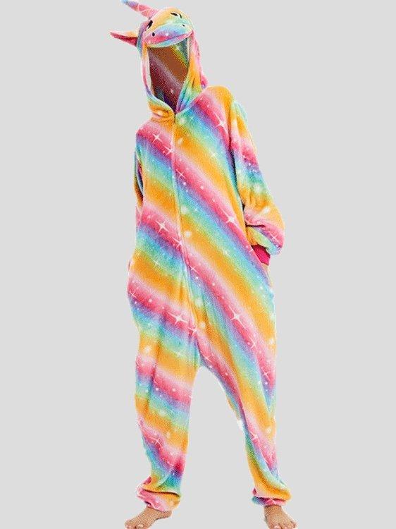 Women's Pajamas Unicorn Cute Cartoon Animal One-Piece Pajamas - Pajamas - INS | Online Fashion Free Shipping Clothing, Dresses, Tops, Shoes - 20-30 - 27/08/2021 - Bottom