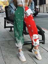 Women's Pants Christmas Snowflake Letter Print Sports Harem Pants - Pants - INS | Online Fashion Free Shipping Clothing, Dresses, Tops, Shoes - 1/11/2021 - 20-30 - Bottoms