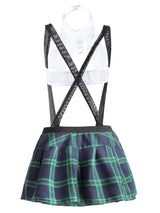 Women's Plaid Skirt With Halter - INS | Online Fashion Free Shipping Clothing, Dresses, Tops, Shoes