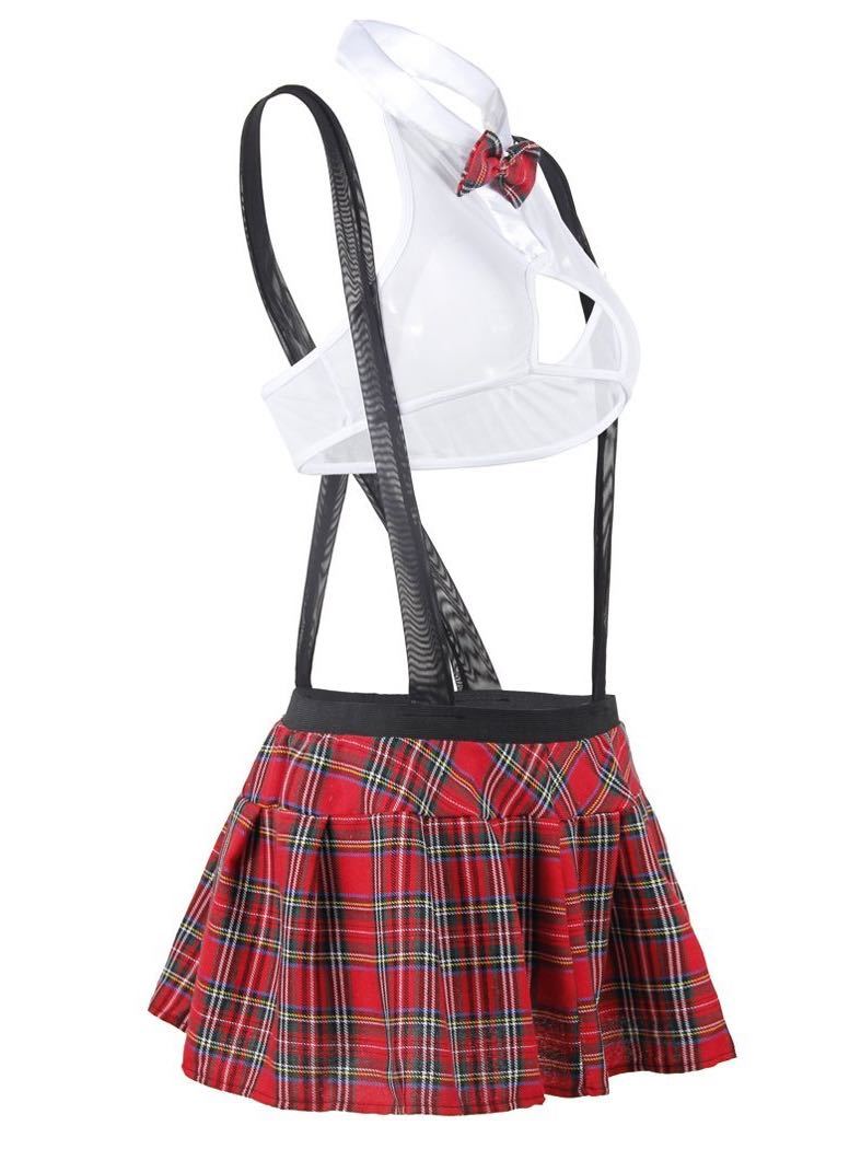 Women's Plaid Skirt With Halter - INS | Online Fashion Free Shipping Clothing, Dresses, Tops, Shoes