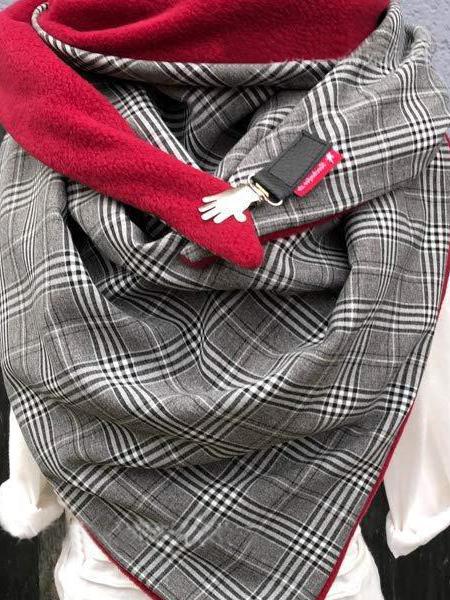 Women's Scarfs Plaid Thick Warm Shawl Fashion Scarf - Scarfs - INS | Online Fashion Free Shipping Clothing, Dresses, Tops, Shoes - 10-20 - 26/10/2021 - Accs & Jewelry