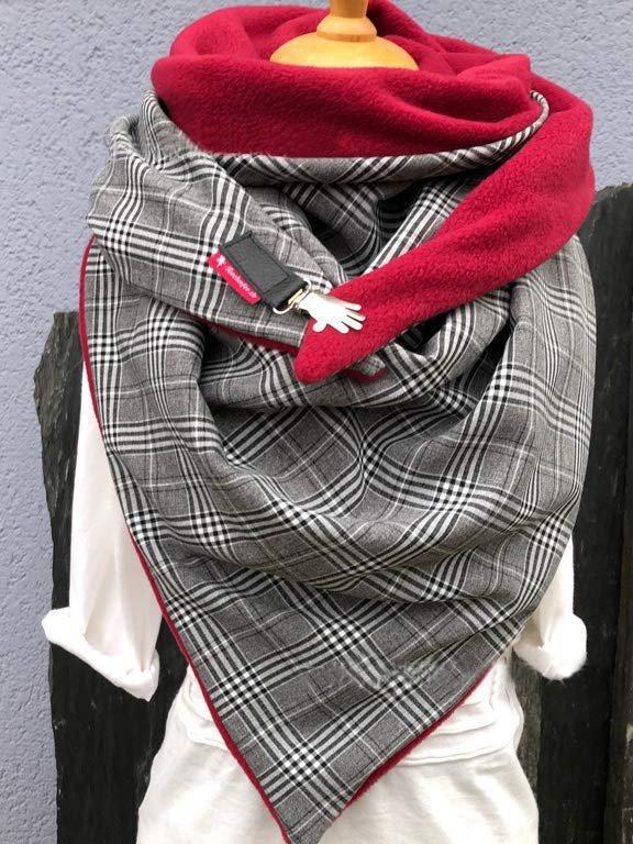 Women's Scarfs Plaid Thick Warm Shawl Fashion Scarf - Scarfs - INS | Online Fashion Free Shipping Clothing, Dresses, Tops, Shoes - 10-20 - 26/10/2021 - Accs & Jewelry