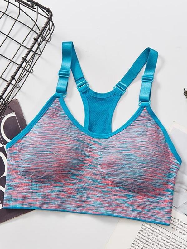 Women's Seamless Sports Bra Mesh Removable Pad Yoga Lingerie Bras - Underwear & Socks - INS | Online Fashion Free Shipping Clothing, Dresses, Tops, Shoes - 04/03/2021 - Color_Blue - Color_Green