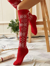 Women's Socks Christmas Elk Stockings Pile Pile Stockings Woolen Socks - Accs & Jewelry - INS | Online Fashion Free Shipping Clothing, Dresses, Tops, Shoes - 10-20 - 16/11/2021 - Accs & Jewelry