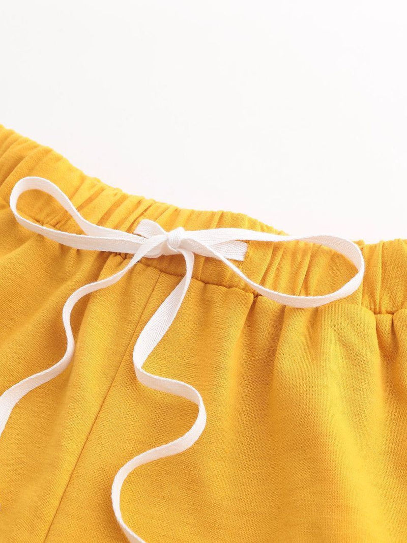 Women's Solid color Perfectly Cozy Lounge Shorts - Pajamas - INS | Online Fashion Free Shipping Clothing, Dresses, Tops, Shoes - 03/03/2021 - Color_Pink - Color_Yellow
