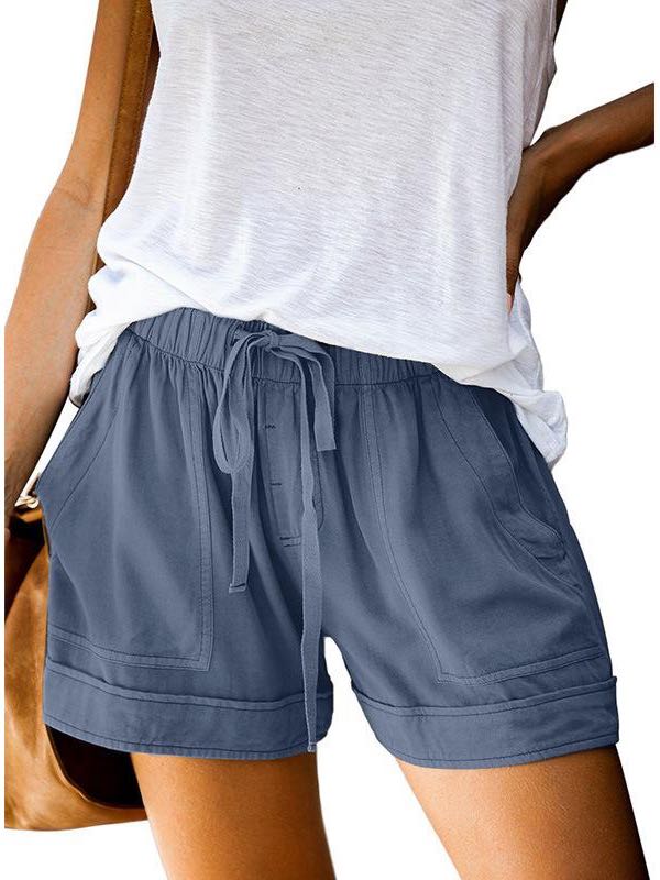 Women's Summer Casual High Waist Shorts - INS | Online Fashion Free Shipping Clothing, Dresses, Tops, Shoes