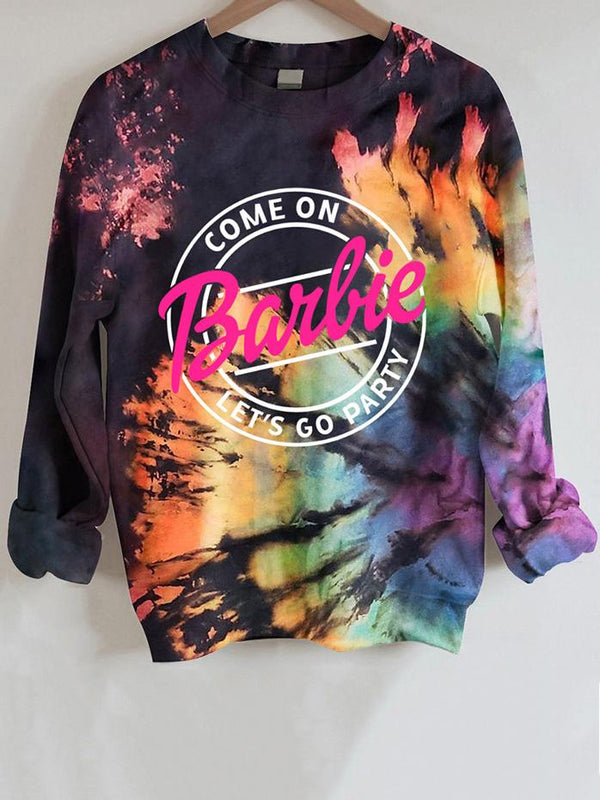 Women's T-Shirts Round Neck Long Sleeve Tie-Dye Printing T-Shirts - T-Shirts - INS | Online Fashion Free Shipping Clothing, Dresses, Tops, Shoes - 10/09/2021 - 20-30 - color-multi