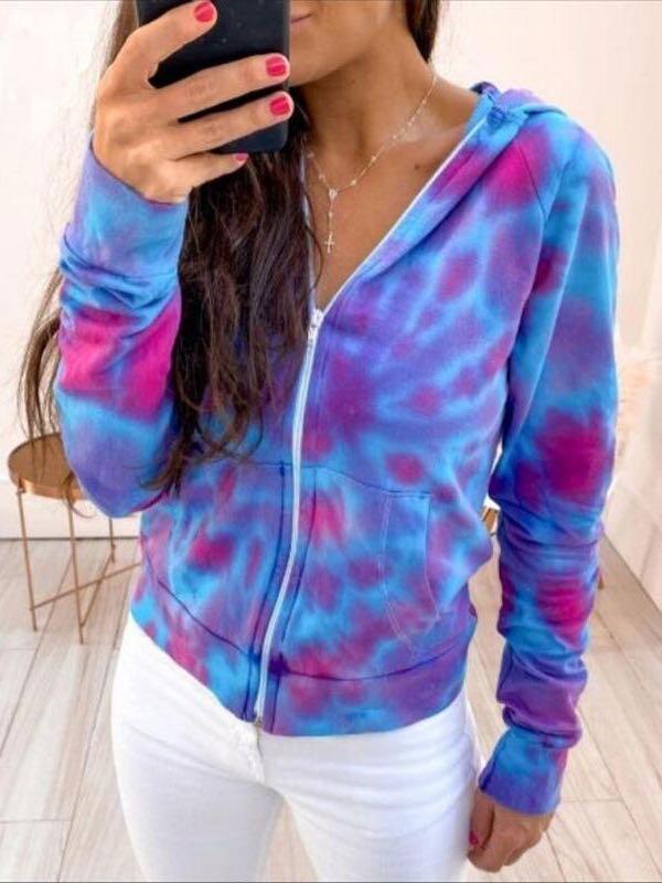 Women's Tie-dyed Coat - INS | Online Fashion Free Shipping Clothing, Dresses, Tops, Shoes