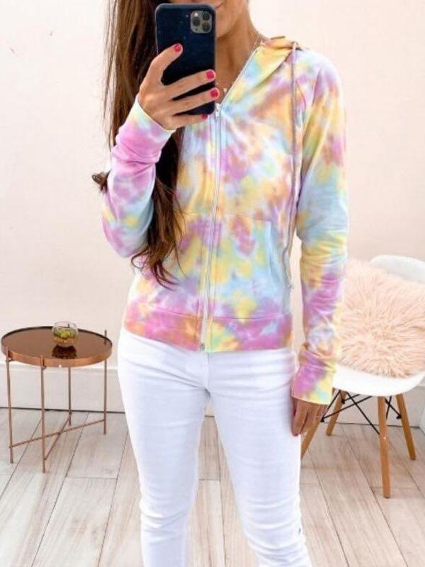 Women's Tie-dyed Coat - INS | Online Fashion Free Shipping Clothing, Dresses, Tops, Shoes