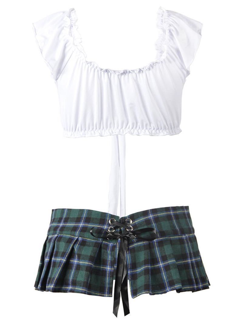 Women's Ultra Short Plaid Skirt With Bow - INS | Online Fashion Free Shipping Clothing, Dresses, Tops, Shoes