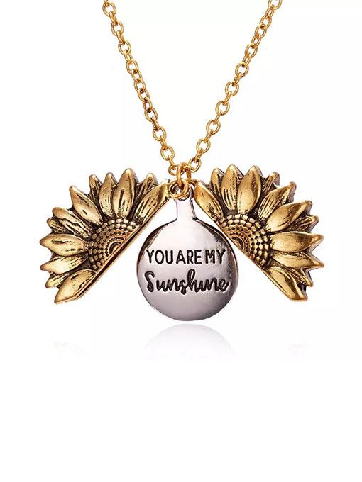 You Are My Sunshine Necklace - INS | Online Fashion Free Shipping Clothing, Dresses, Tops, Shoes